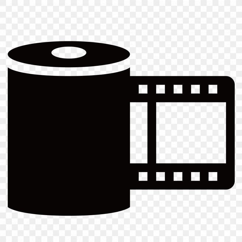 Photographic Film Vector Graphics Image, PNG, 2000x2000px, Photographic Film, Black, Black And White, Camera, Camera Accessory Download Free