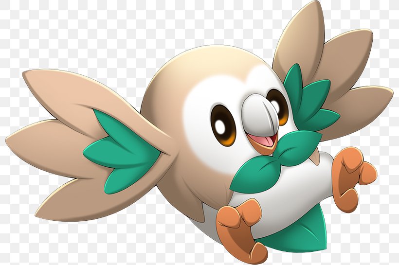 Pokémon Sun And Moon Pokémon GO Rowlet Pokédex, PNG, 800x545px, Pokemon Go, Beak, Cartoon, Charmander, Fictional Character Download Free