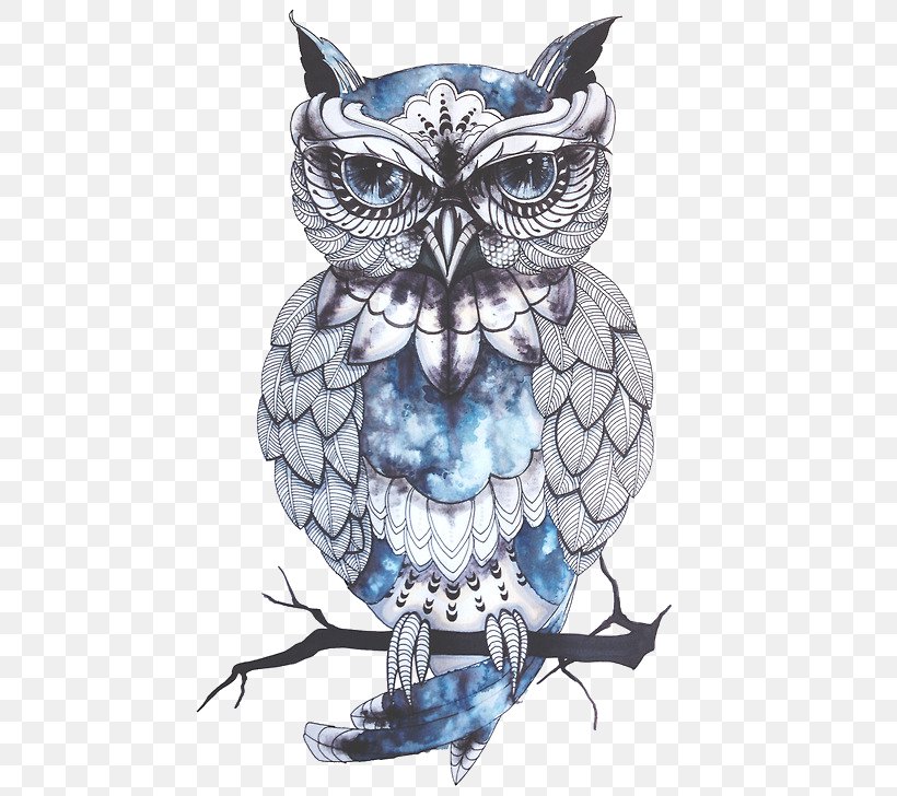 Baby Owls Sleeve Tattoo Drawing, PNG, 500x728px, Owl, Art, Baby Owls, Beak, Bird Download Free