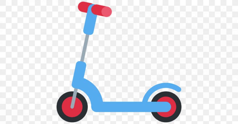 Electric Kick Scooter Emojipedia Bicycle, PNG, 1200x630px, Kick Scooter, Bicycle, Blue, Electric Blue, Electric Kick Scooter Download Free