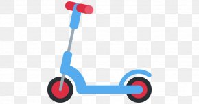 Kick Scooter - Electric Kick Scooter Emojipedia Bicycle PNG