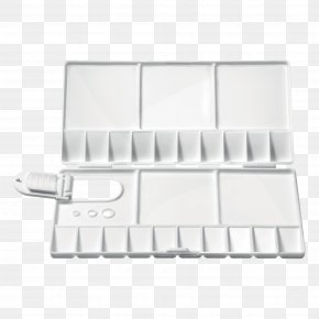 Large Size - Palette Spatula Metal Scoopula PNG