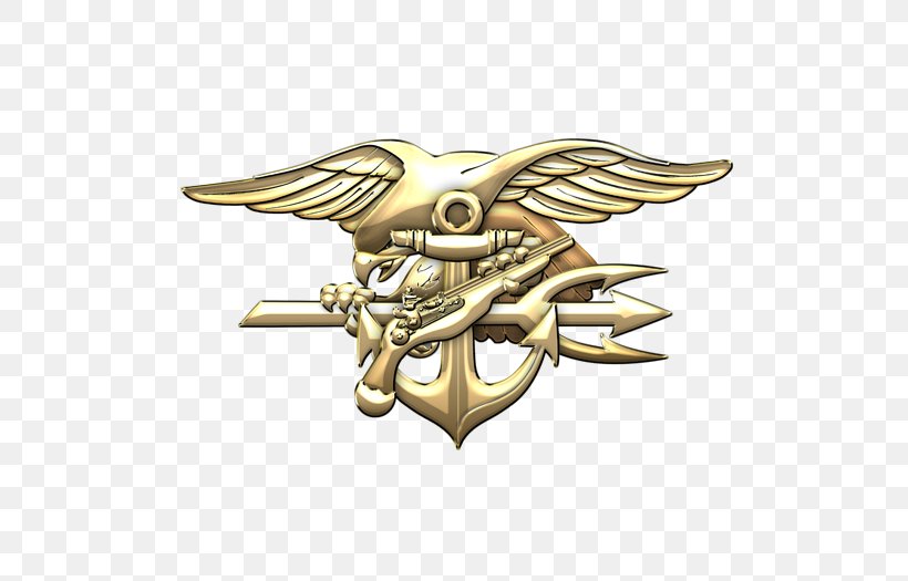Special Warfare Insignia United States Navy SEALs SEAL Team Six, PNG, 525x525px, Special Warfare Insignia, Army, Brass, Emblem, Indian Navy Download Free