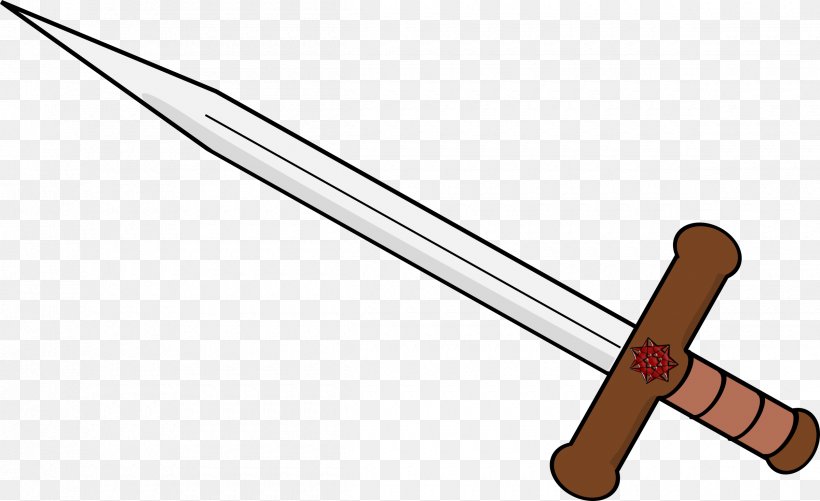 Sword Clip Art, PNG, 2400x1468px, Sword, Cold Weapon, Dagger, Royaltyfree, Weapon Download Free