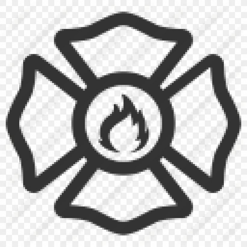 Firefighter Maltese Cross Fire Department Vector Graphics, PNG, 1024x1024px, Firefighter, Cross, Fire, Fire Department, Logo Download Free