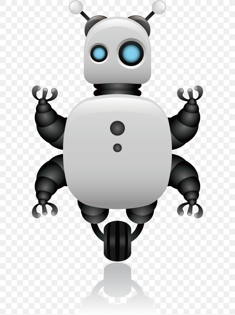 Robot Line, PNG, 598x1102px, Robot, Artificial Intelligence, Black And White, Cartoon, Foreign Exchange Market Download Free