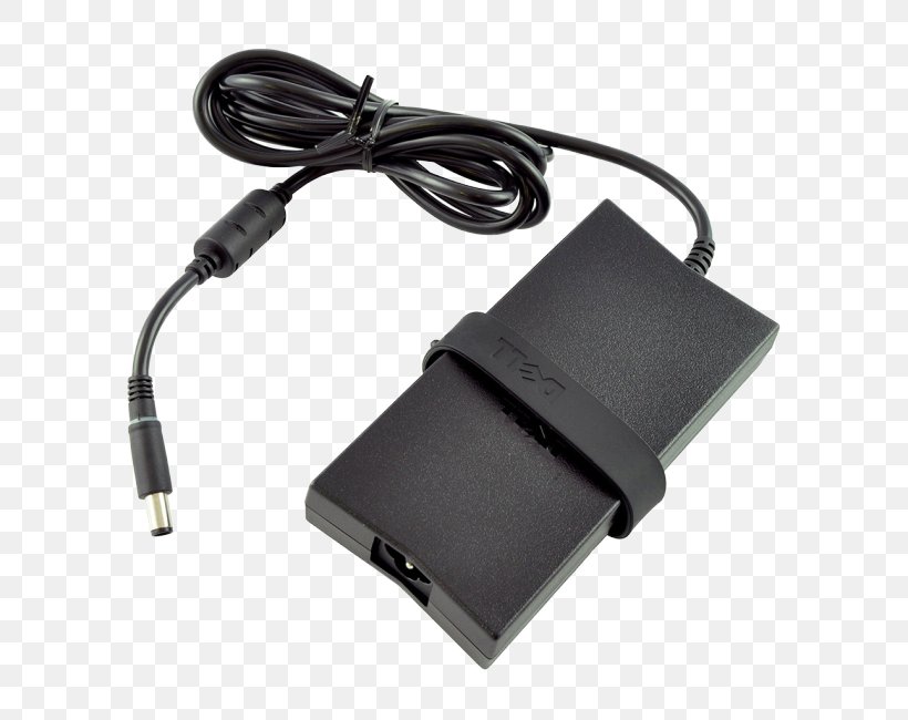 Dell AC Adapter Laptop Power Converters, PNG, 650x650px, Dell, Ac Adapter, Adapter, Battery Charger, Cable Download Free