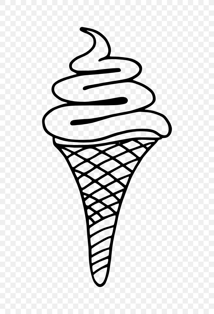 Ice Cream Cones Sundae Coloring Book, PNG, 800x1200px, Ice Cream Cones, Artwork, Black And White, Candy, Coloring Book Download Free