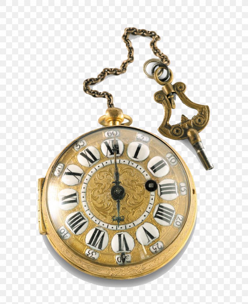 01504 Clock Gold Silver Locket, PNG, 1304x1600px, Clock, Brass, Chain, Gold, Home Accessories Download Free