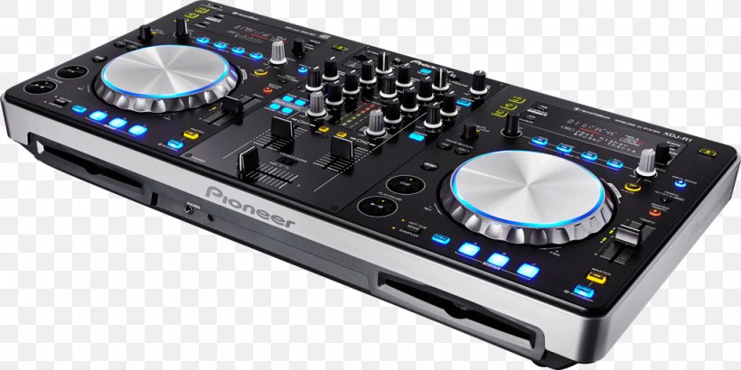 Disc Jockey DJ Controller Pioneer DJ Virtual DJ CDJ, PNG, 1024x513px, Disc Jockey, Audio, Audio Equipment, Audio Mixers, Audio Receiver Download Free