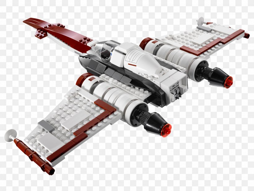 LEGO 75004 Star Wars Z-95 Headhunter Lego Star Wars III: The Clone Wars Toy, PNG, 2048x1536px, Lego Star Wars, Airplane, Hardware, Lego, Lego City Download Free