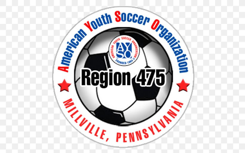 Ball American Youth Soccer Organization Logo Font, PNG, 512x512px, Ball, American Youth Soccer Organization, Area, Badge, Brand Download Free
