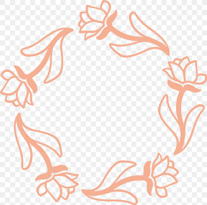 Floral Frame Flower Frame Monogram Frame, PNG, 3000x2967px, Floral Frame, Flower Frame, Line, Line Art, Monogram Frame Download Free