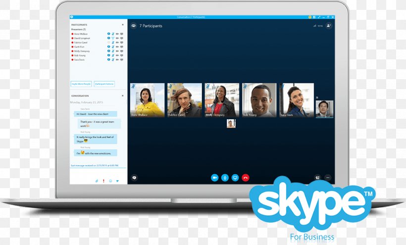 Skype For Business Computer Software Voice Over IP Web Conferencing, PNG, 1013x612px, Skype For Business, Brand, Communication, Computer, Computer Monitor Download Free
