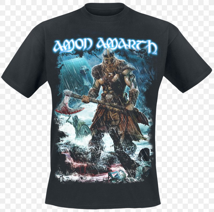 T-shirt Amon Amarth Jomsviking Deceiver Of The Gods, PNG, 1200x1189px, Tshirt, Active Shirt, Amon Amarth, Brand, Clothing Download Free