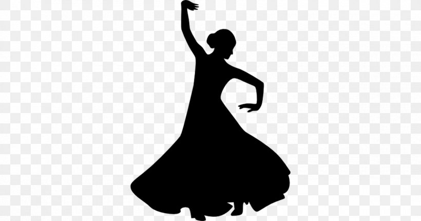 Flamenco Ballet Dancer Silhouette, PNG, 1200x630px, Flamenco, Art, Ballet Dancer, Black And White, Dance Download Free