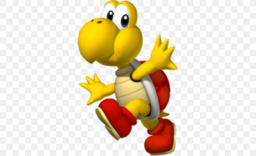 New Super Mario Bros. Wii Bowser, PNG, 500x500px, New Super Mario Bros Wii, Beak, Bird, Bowser, Cartoon Download Free