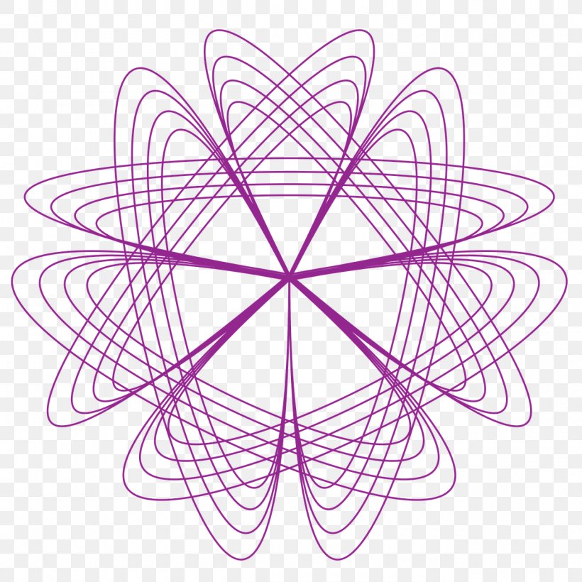 Spirograph Circle Symmetry Geometry Pattern, PNG, 1280x1280px, Spirograph, Area, Disk, Drawing, Flower Download Free