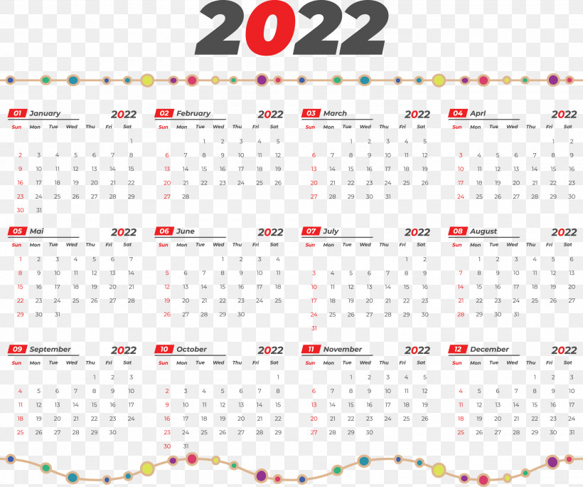 2022 Yeary Calendar 2022 Calendar, PNG, 3000x2506px, Royaltyfree, Calendar System, Meter, Template Download Free