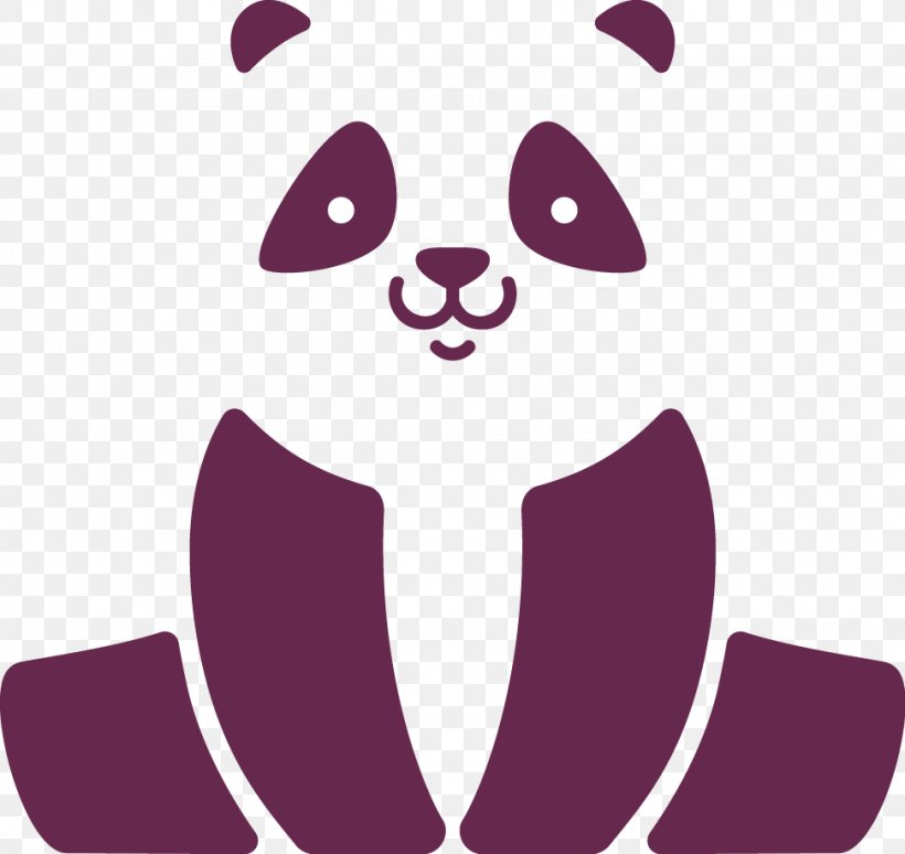 Giant Panda Logo Illustration, PNG, 972x918px, Giant Panda, Advertising, Business, Corporate Design, Corporate Identity Download Free