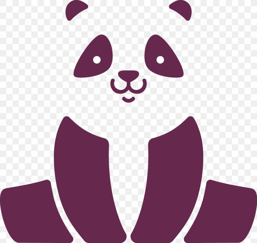 Giant Panda Logo Illustration, PNG, 972x918px, Giant Panda, Advertising ...
