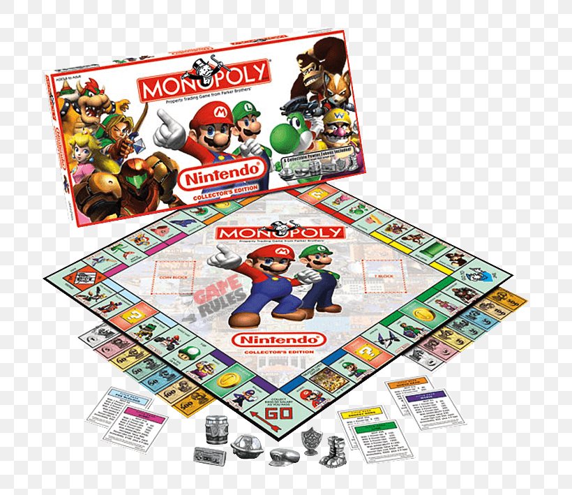 The Legend Of Zelda: Collector's Edition USAopoly Monopoly Super Mario Bros. Nintendo, PNG, 709x709px, Monopoly, Board Game, Game, Games, Legend Of Zelda Download Free