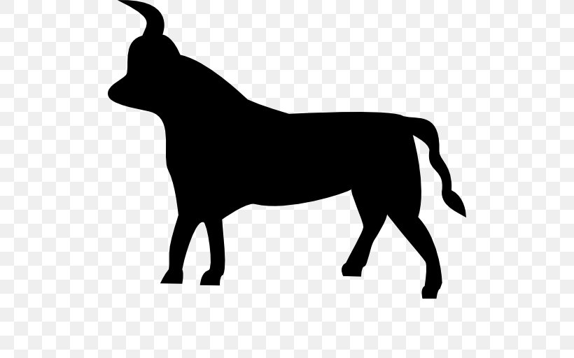 Brahman Cattle Bull Taurus Astrological Sign, PNG, 512x512px, Cattle, Astrological Sign, Astrology, Black, Black And White Download Free
