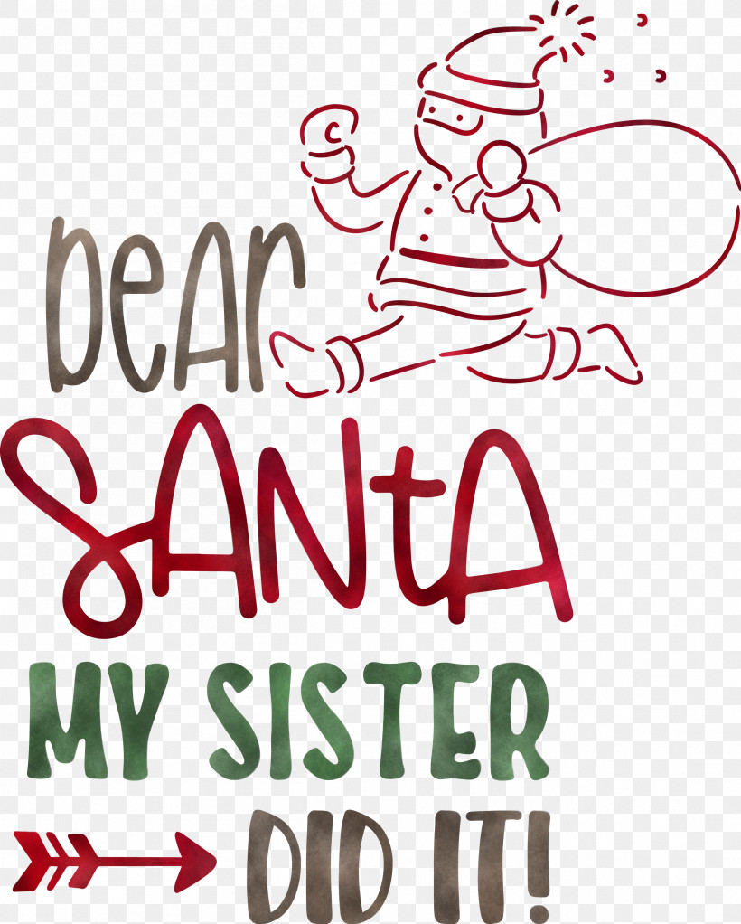 Dear Santa Christmas Santa, PNG, 2407x3000px, Dear Santa, Behavior, Christmas, Geometry, Happiness Download Free