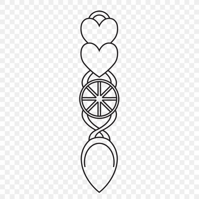 Lovespoon Symbol Wooden Spoon Gift, PNG, 1800x1800px, Lovespoon, Area, Auto Part, Black And White, Body Jewelry Download Free
