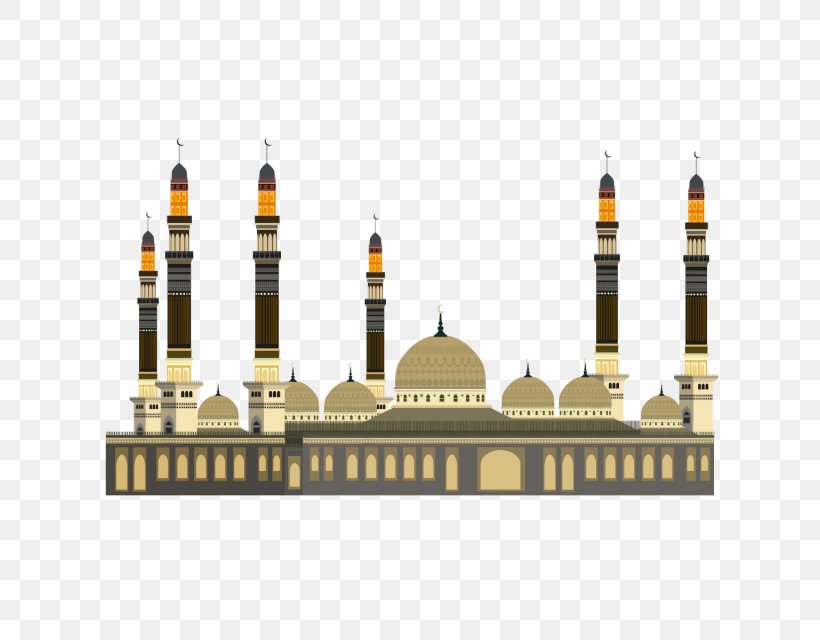 Mosque Muslim Salah Islam Prayer, PNG, 640x640px, Mosque, Building, Cartoon, Child, Islam Download Free