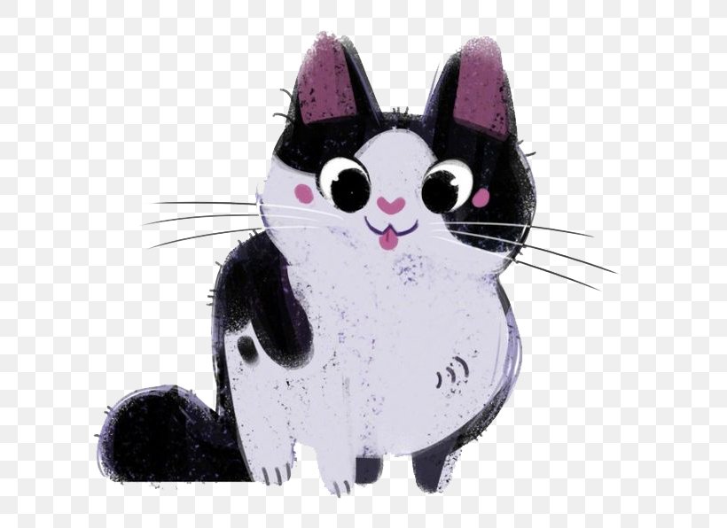 Scottish Fold Kitten Whiskers Domestic Short-haired Cat Black Cat, PNG, 658x596px, Scottish Fold, Art, Black Cat, Caricature, Carnivoran Download Free