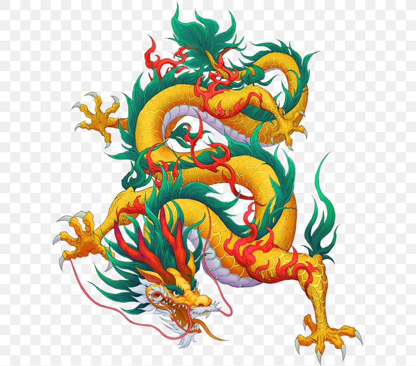 China Chinese Dragon Illustration, PNG, 611x721px, China, Art, Chinese ...