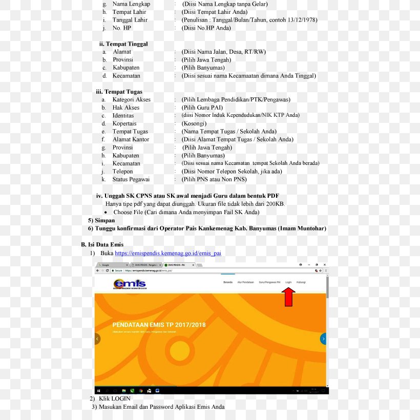 Education Management Information System Banyumas Regency Calendar State Civil Apparatus, PNG, 517x820px, 2016, 2017, 2018, Education, Academy Download Free