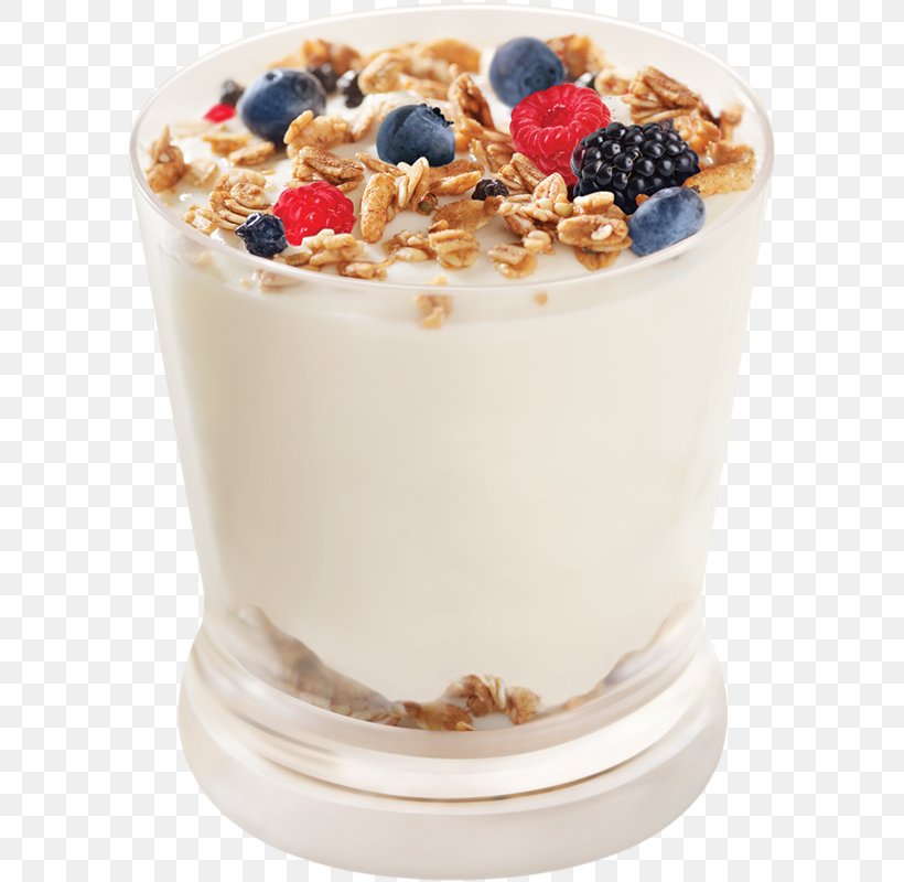 Parfait Frozen Yogurt Yoghurt Milk, PNG, 589x800px, Parfait, Berry, Breakfast, Breakfast Cereal, Bulgarian Yogurt Download Free