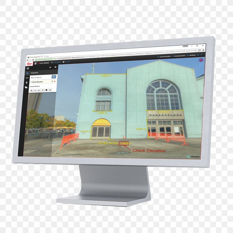 Point Cloud Leica Geosystems Computer-aided Design Leica Camera Laser Scanning, PNG, 1000x1000px, 3d Computer Graphics, 3d Modeling, 3d Scanner, Point Cloud, Computer Monitor Download Free