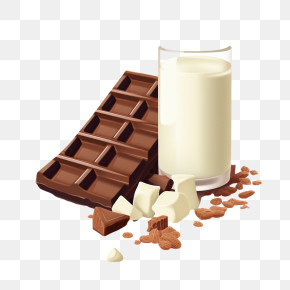 Chocolate Bar - Chocolate And Milk With Nuts PNG