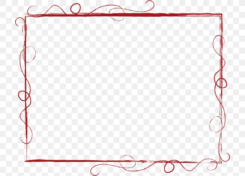Picture Frames Text Clip Art, PNG, 720x591px, Picture Frames, Area, Border, Heart, Microsoft Word Download Free