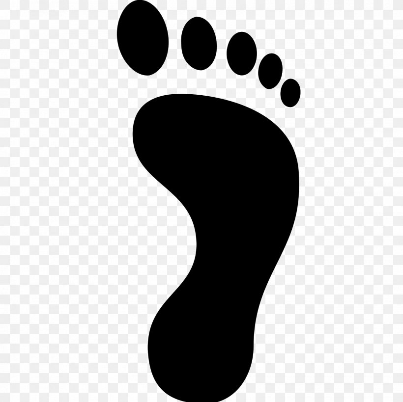 Footprint Symbol Clip Art, PNG, 1600x1600px, Footprint, Black, Black And White, Foot, Icon Design Download Free