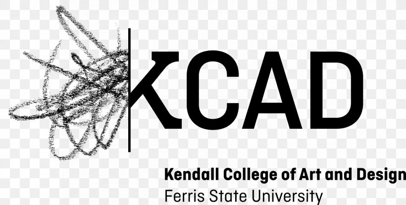 Kendall College Of Art And Design Of Ferris State University Kendall College Of Art And Design Of Ferris State University, PNG, 1678x849px, Ferris State University, Art, Art School, Black And White, Brand Download Free