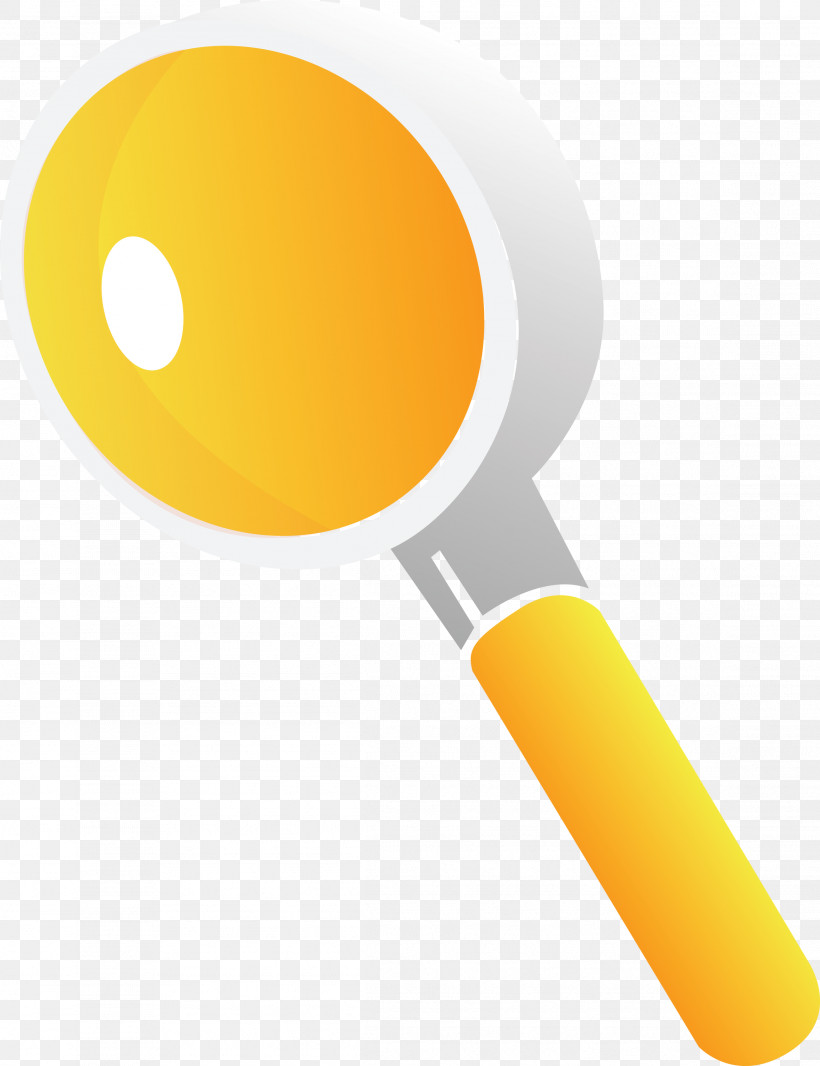 Magnifying Glass Magnifier, PNG, 2306x3000px, Magnifying Glass, Magnifier, Material Property, Yellow Download Free