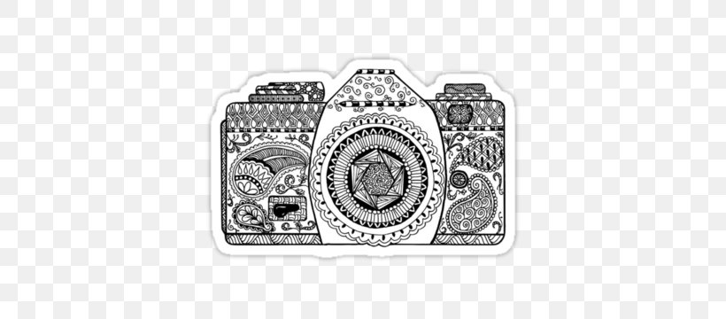 Nikon D7100 Camera Doodle Drawing Photography, PNG, 375x360px, Nikon D7100, Art, Black And White, Brand, Camera Download Free