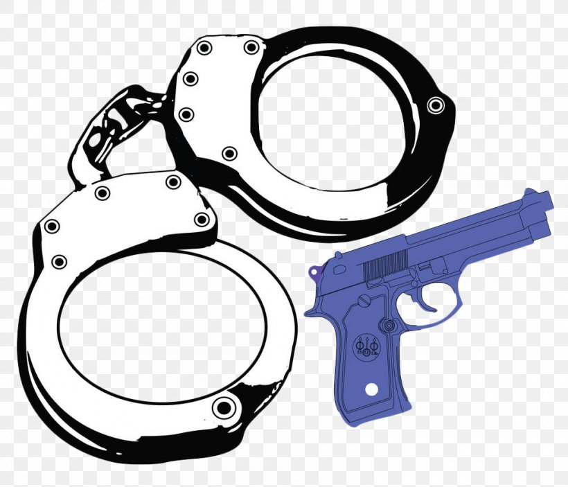 Police Officer Handcuffs Firearm Clip Art, PNG, 1000x858px, Police, Auto Part, Crime, Fashion Accessory, Firearm Download Free