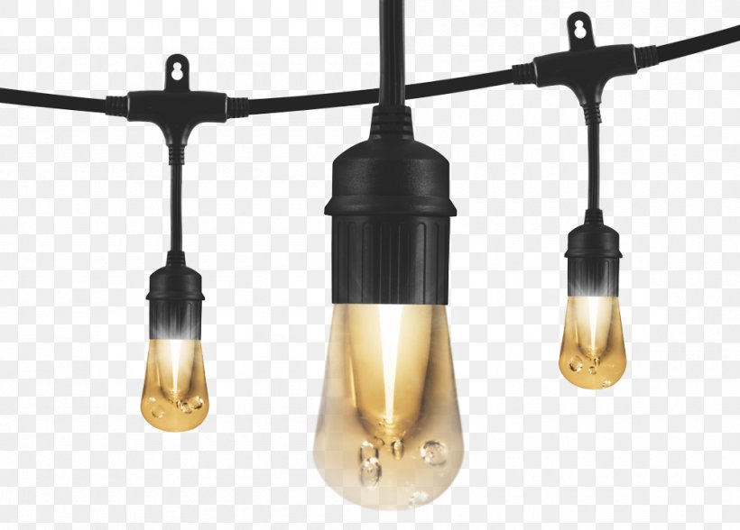 Rope Light LED Lamp Landscape Lighting, PNG, 1000x718px, Light, Brass, Ceiling Fixture, Color, Foot Download Free