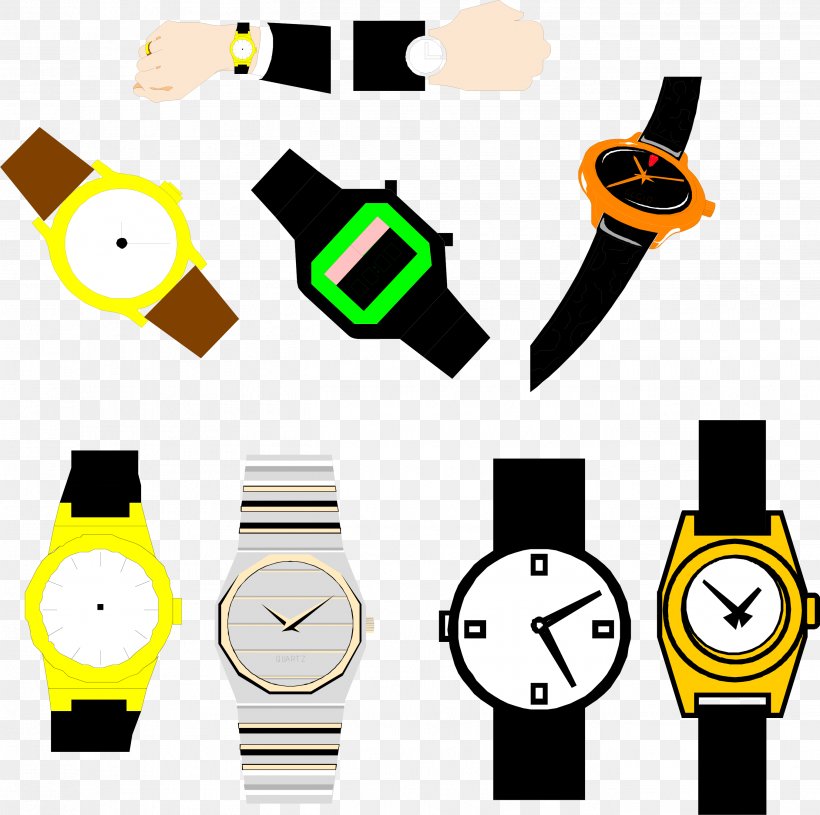 Watch Clip Art, PNG, 2704x2689px, Watch, Artwork, Automatic Watch, Bracelet, Brand Download Free