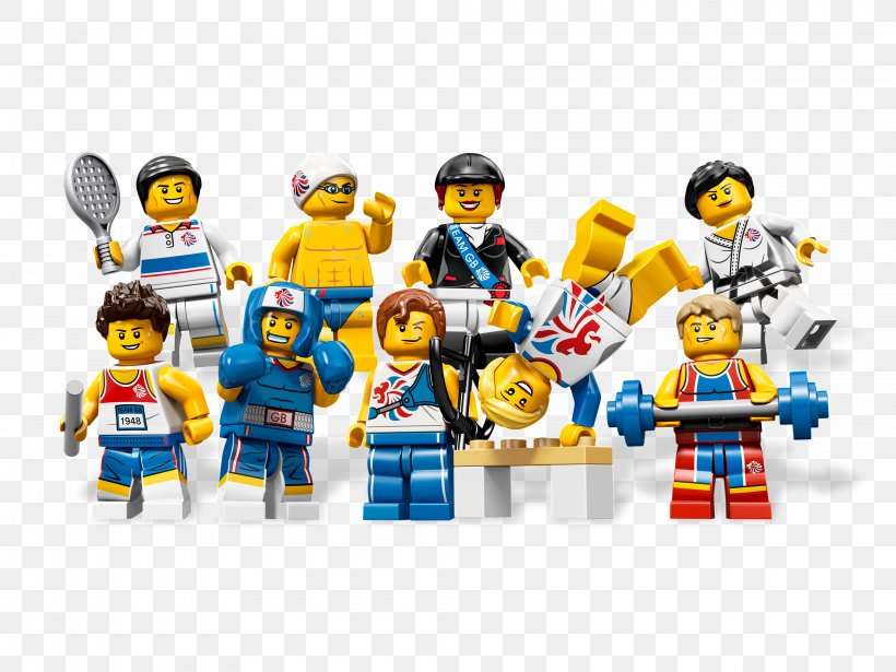 2012 Summer Olympics United Kingdom Lego Minifigures, PNG, 4000x3000px, United Kingdom, Collectable, Lego, Lego Atlantis, Lego Minifigure Download Free