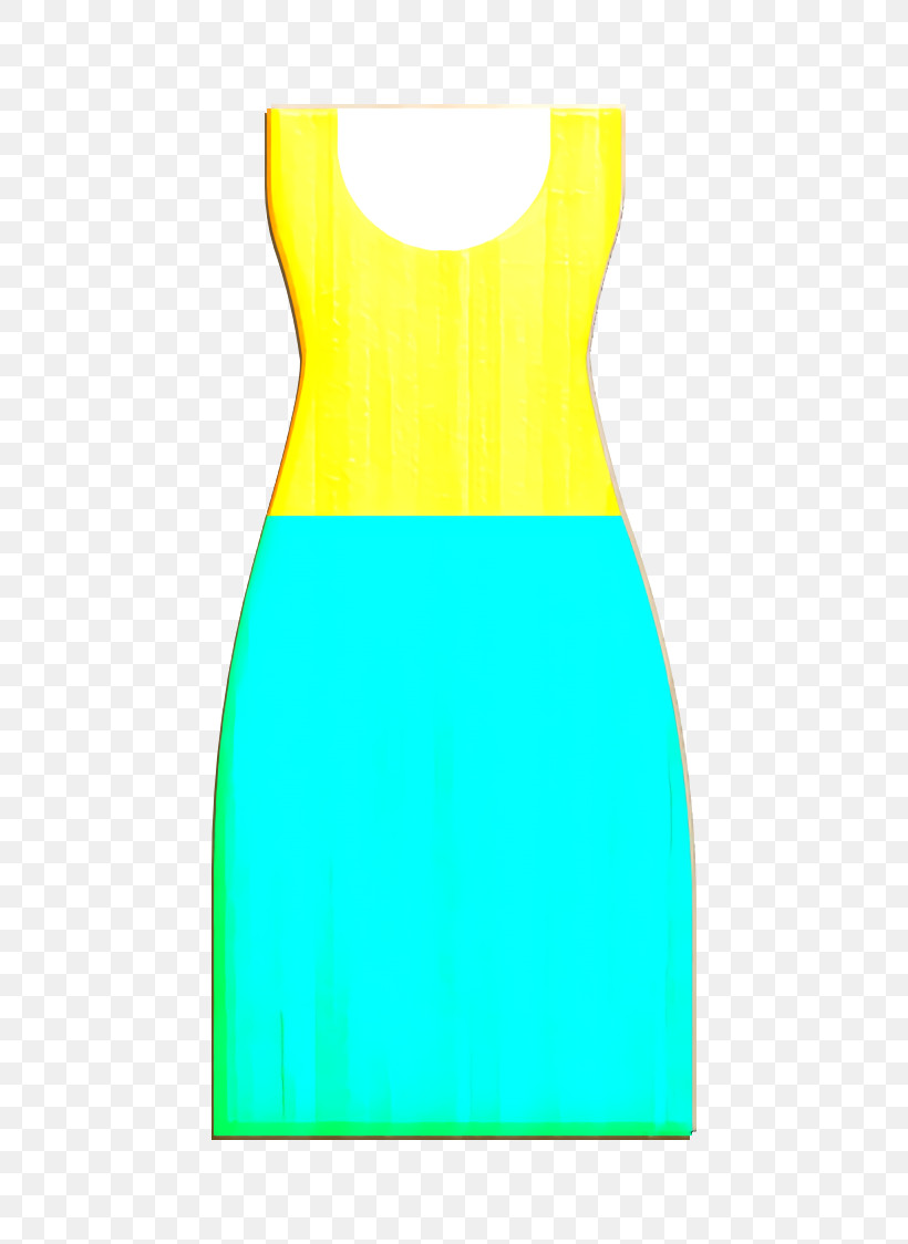 Dress Icon Clothes Icon, PNG, 526x1124px, Dress Icon, Aqua, Clothes Icon, Clothing, Cocktail Dress Download Free
