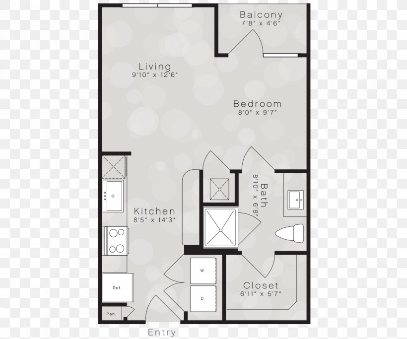 Floor Plan Elan City Lights Apartments House Plan, PNG, 1200x1000px, Floor Plan, Apartment, Architecture, Area, Black And White Download Free