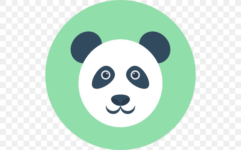 Giant Panda Bear, PNG, 512x512px, Giant Panda, Animal, Bear, Carnivoran, Cartoon Download Free