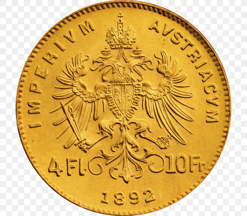 Gold Coin Gold Coin Gold-175 Gold Bar, PNG, 716x716px, Coin, Austriahungary, Brass, Bronze Medal, Currency Download Free