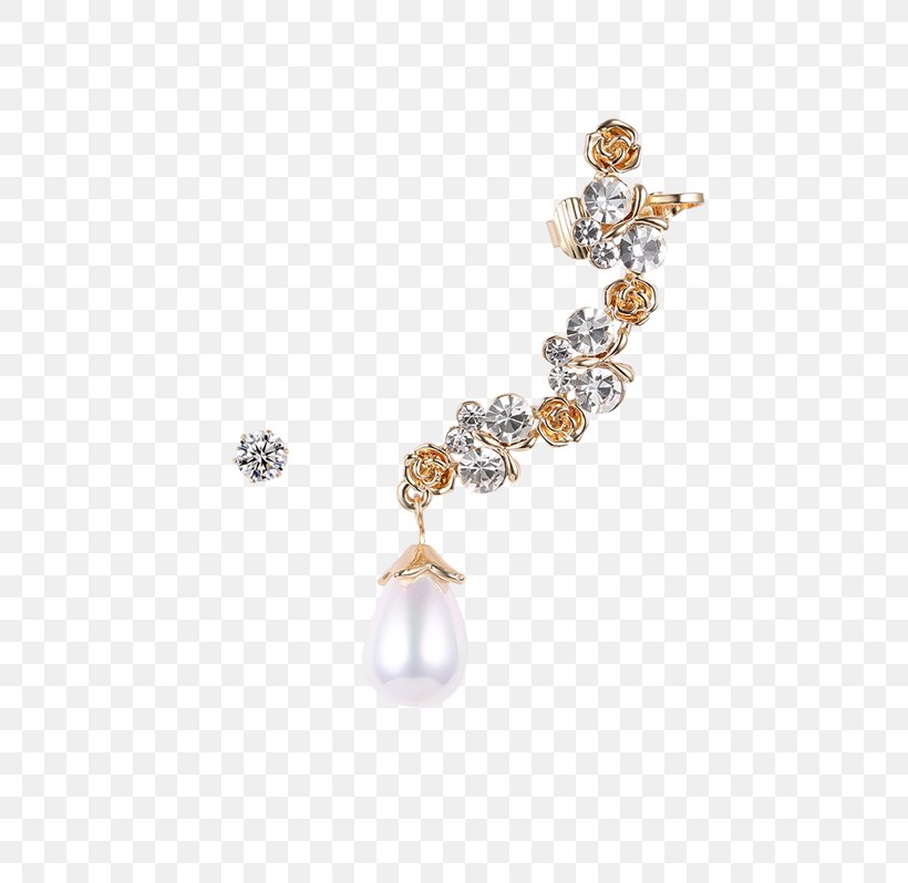 Imitation Pearl Earring Кафф Flower, PNG, 600x798px, Pearl, Anklet, Body Jewelry, Bracelet, Diamond Download Free